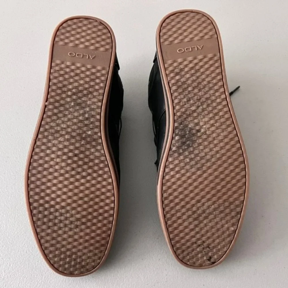 Aldo Men's Black Boat Shoes Size 12